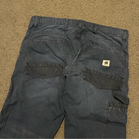 G Star Raw Faeroes Classic Straight Tapered Double Knee Pants - Picture 8 of 8